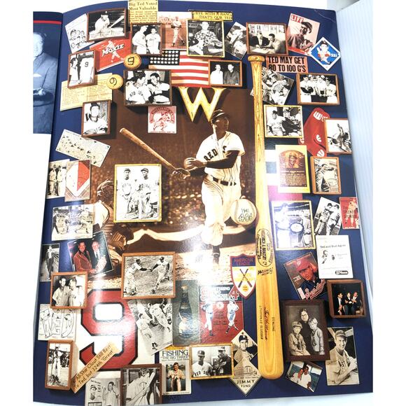 Ted Williams An American Hero 12" x 15" Commemorative Book Poster - Picture 7 of 9